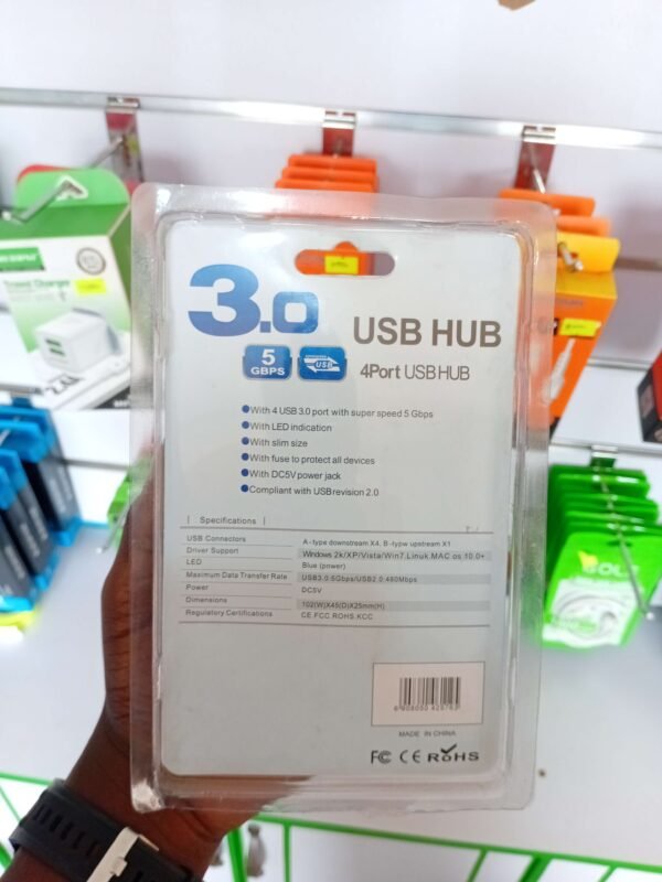 3.0 SUPER SPEED USB HUB (4 Ports) (2) USB 3.0 Super Speed Hub (4 Ports)