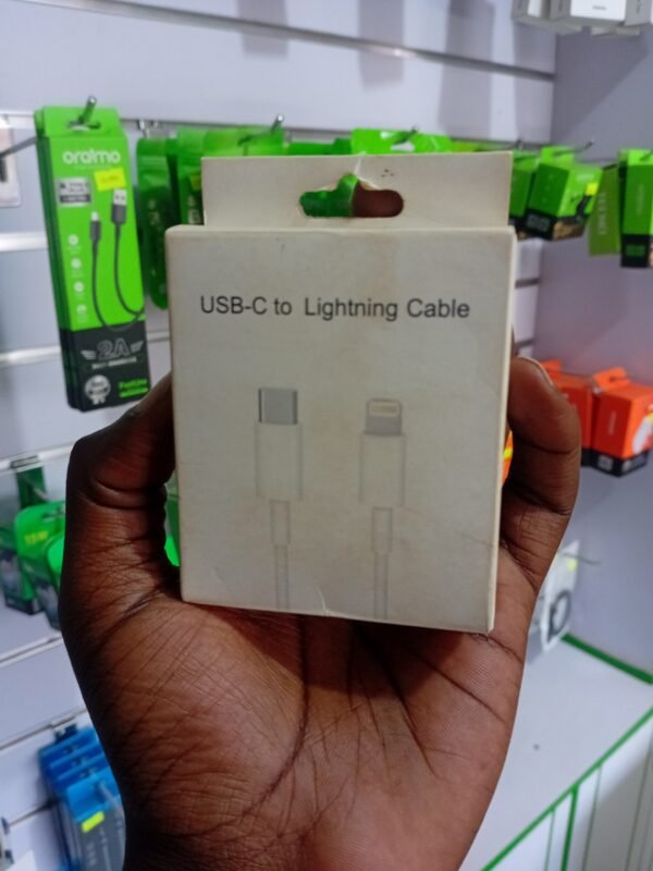 USB-C to lightning cable