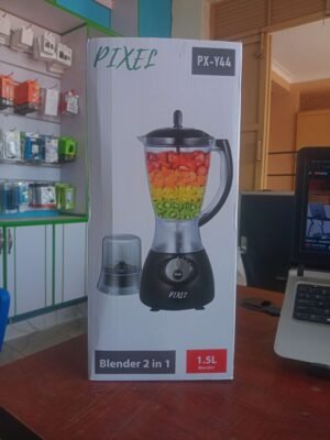 Pixel PX-Y44 Blender 2-in-1 – 1.5L Stainless Steel Blades