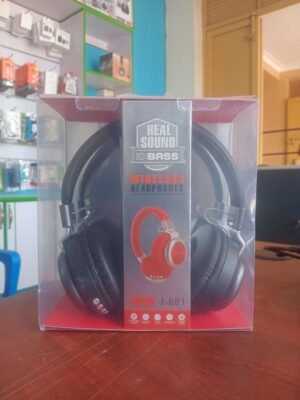 Real Sound EX Bass Wireless Headphones J-661