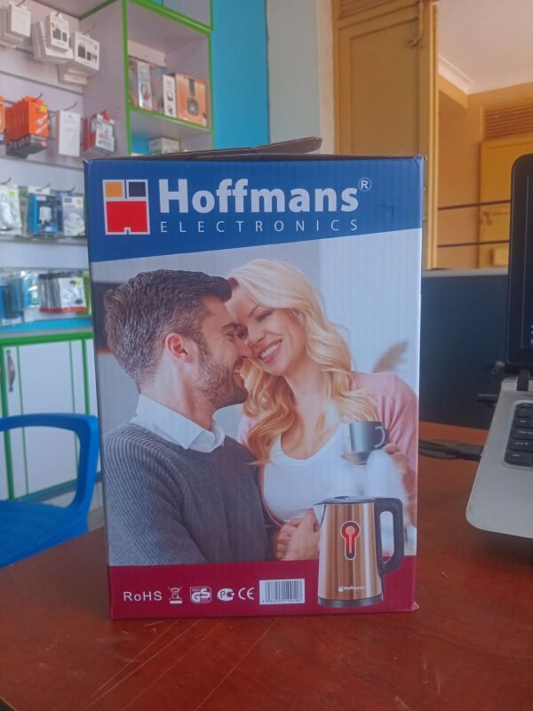 Hoffmans Electric Kettle 2.5L – 1800W, LED Stainless Steel