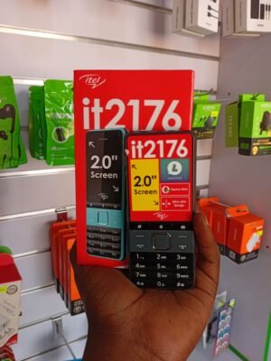 Itel IT2176 Feature Phone – Black